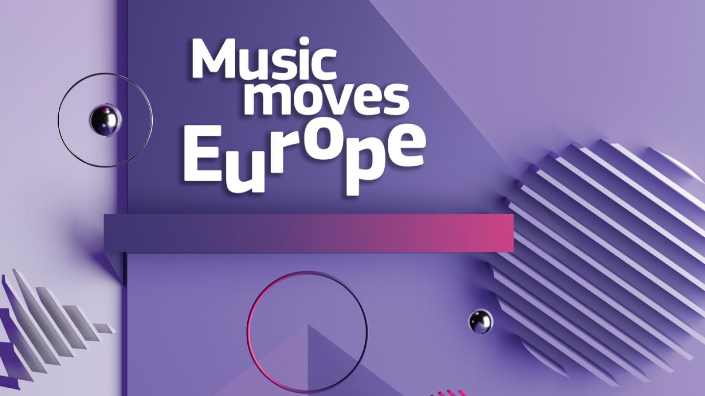 Logotipo de La Música Mueve Europa 2020