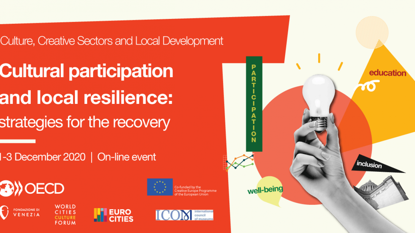 Webinar on cultural participation in local resilience | Culture and  Creativity