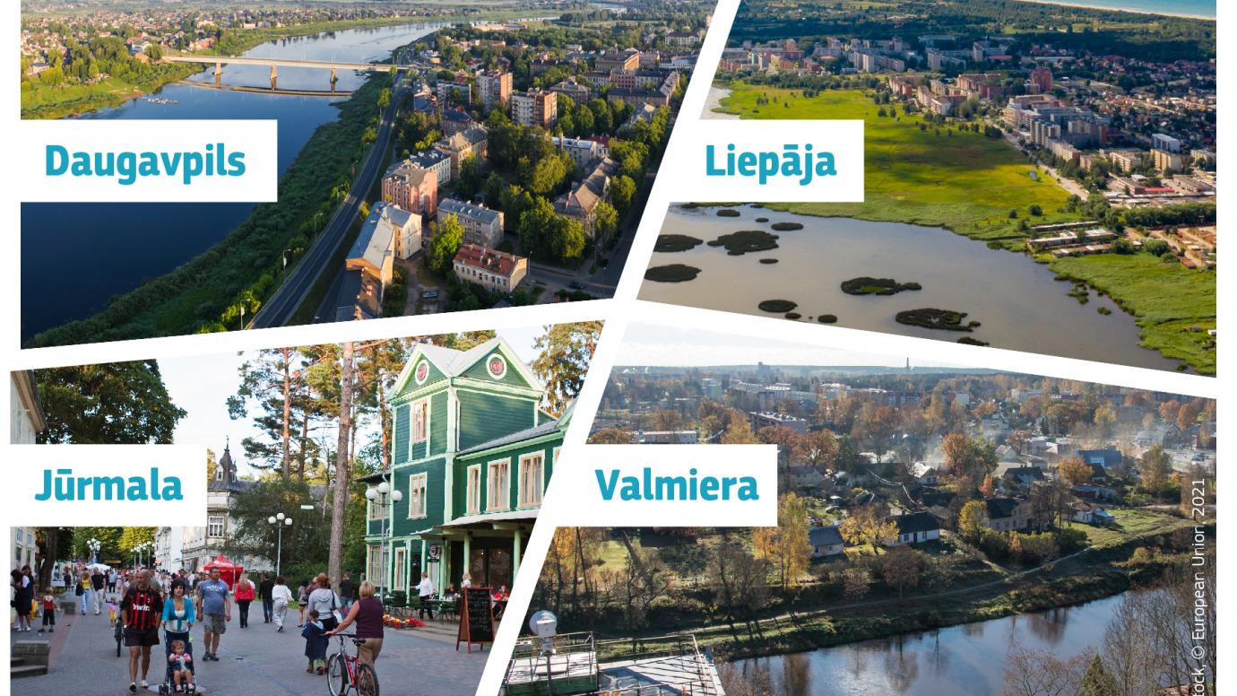 European Capital of Culture 2027, Latvia pre-selected cities