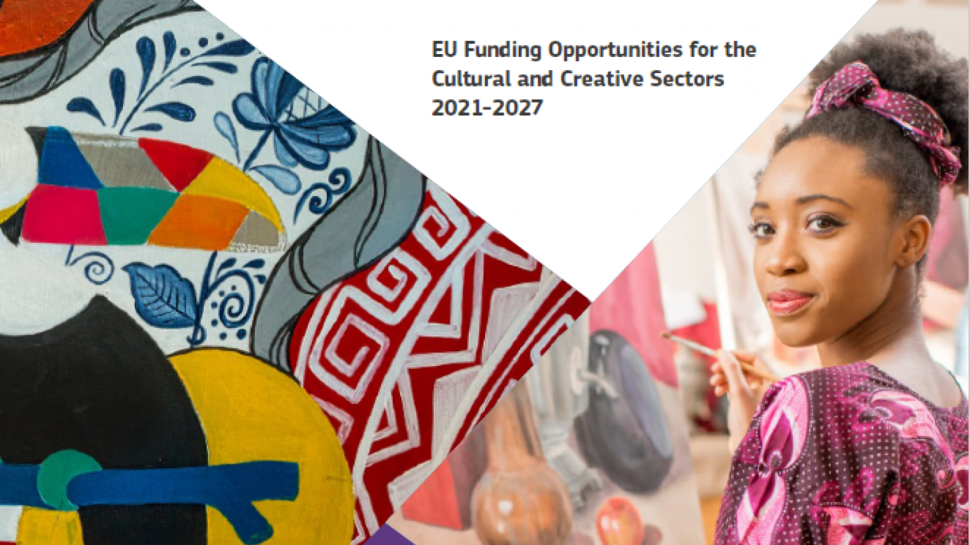 La copertina della Guida CulturEU ai finanziamenti dell'UE