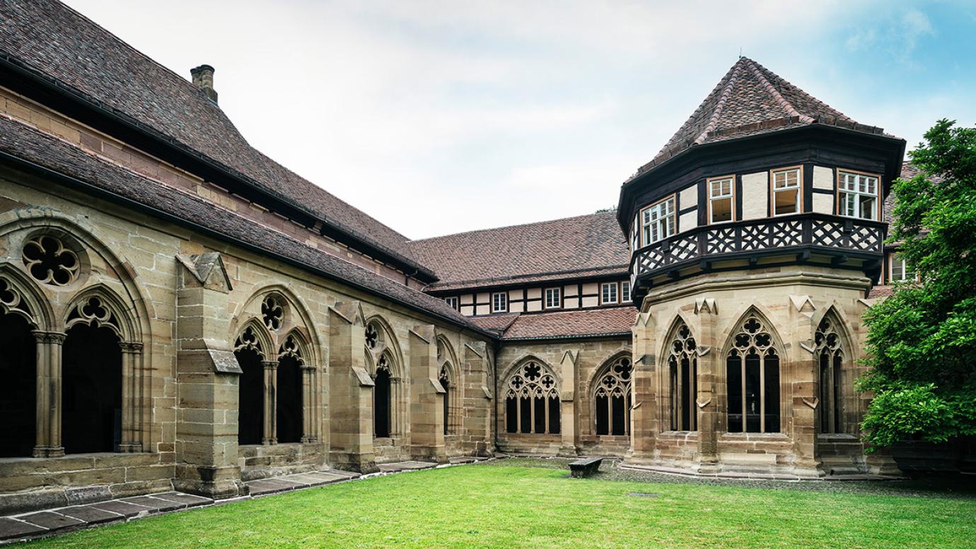 View of the Maulbronn cloister, part of Cisterscapes
